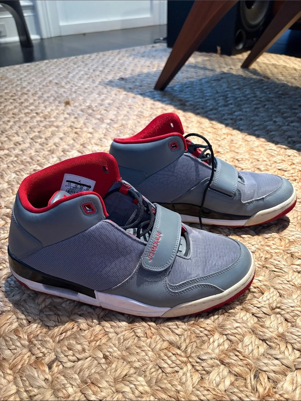 Jordan Flightclub 90’s Cool Grey Gym Red Black White Men’s Size 11